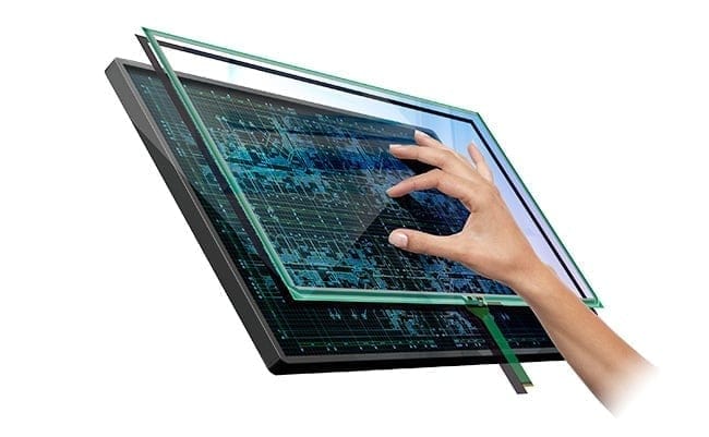 Resistive Touchscreen enables Gesture Operation